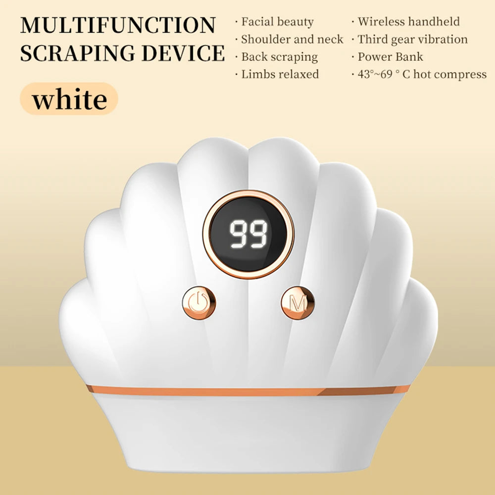 Anti-Cellulite Electric Guasha Massager Body Slimming Fat Burner Weight Loss Product Beauty Health Hot Stone Women Scraping Tool
