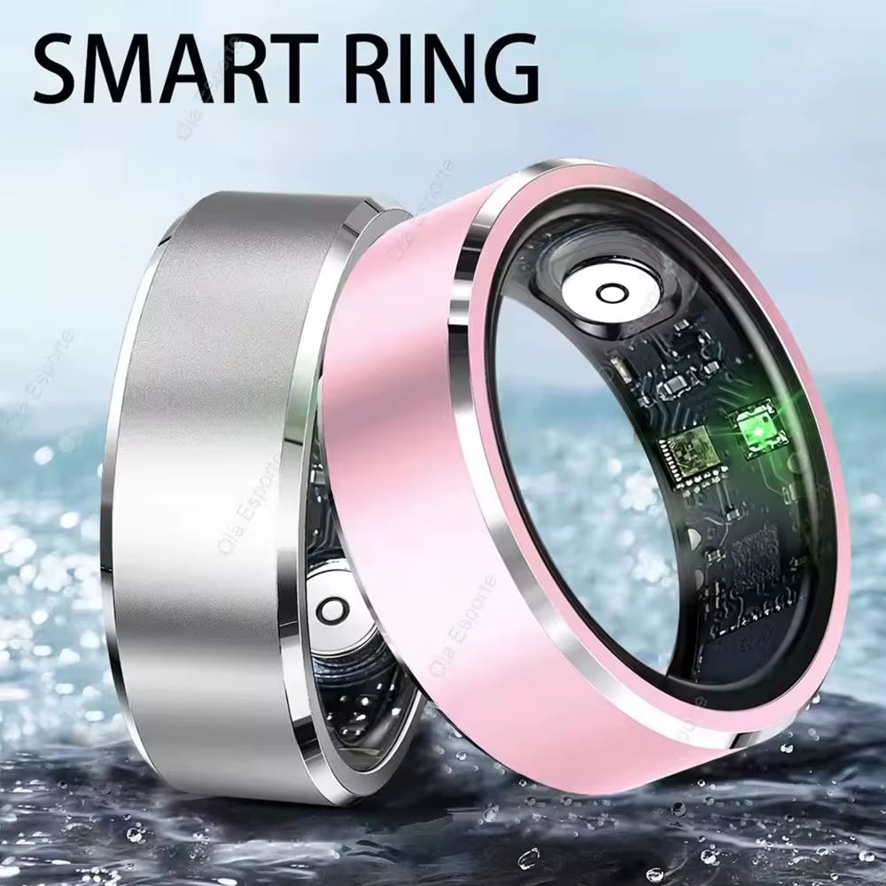 2025 New for Samsung Galaxy Ring Heart Rate Blood Oxygen Monitoring Rings Multi Sport Modes IP68 Waterproof Smart Ring Men Women