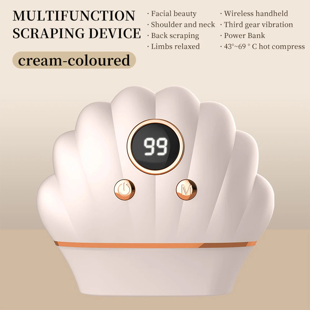 Anti-Cellulite Electric Guasha Massager Body Slimming Fat Burner Weight Loss Product Beauty Health Hot Stone Women Scraping Tool